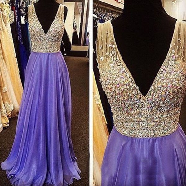 Beads Long Prom Dresses on Luulla