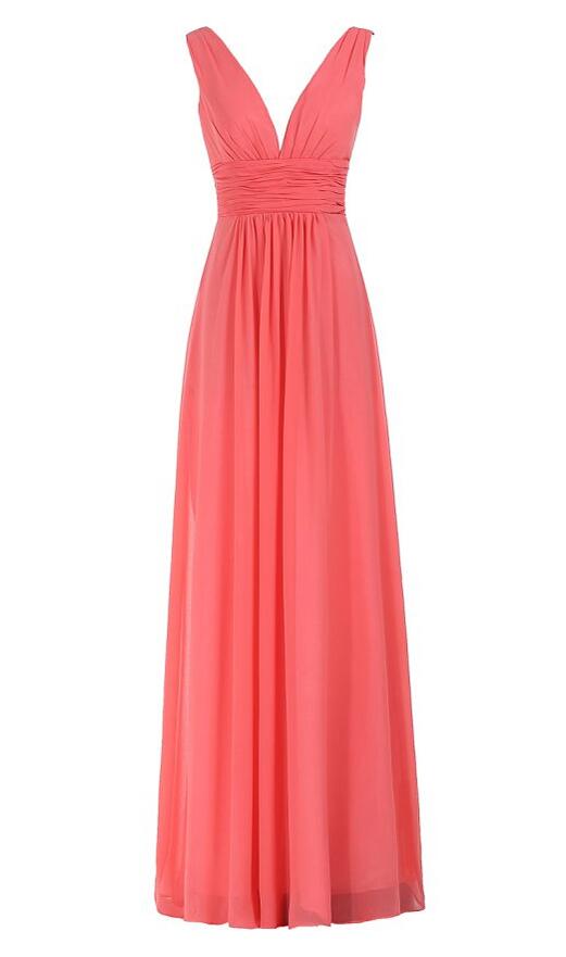 simple chiffon gown styles